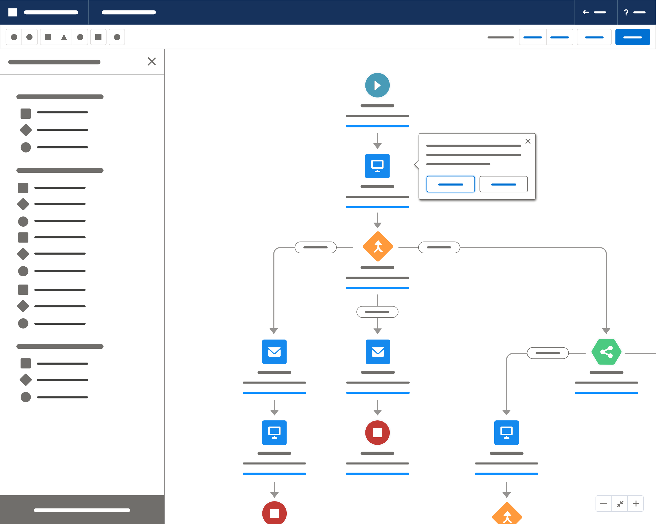 Stencil of a Builder