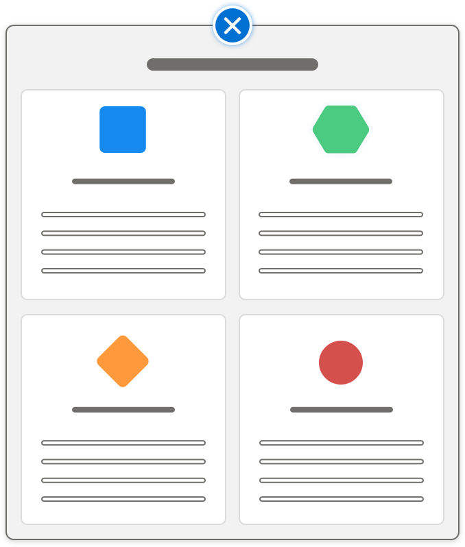 Click to create popover tiles stencil